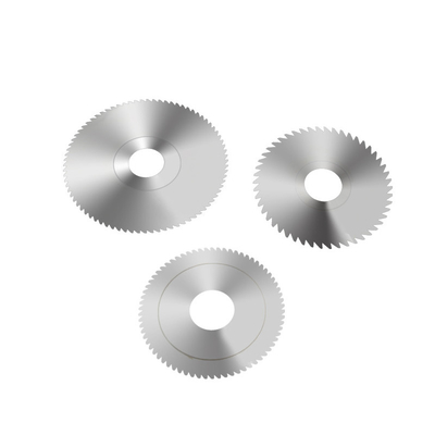 Hojas de sierra circulares modificadas para requisitos particulares del carburo sólido del tungsteno para trabajar a máquina de la partida-Apagado
