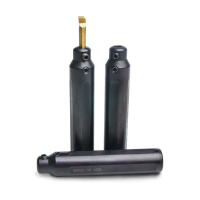 SHB Portador de herramientas / barra estable para herramientas de perforación de carburo con refrigerante interno y diseño de salida central