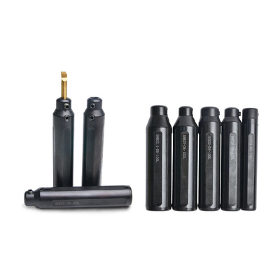 SHB Portador de herramientas / barra estable para herramientas de perforación de carburo con refrigerante interno y diseño de salida central