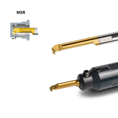 Herramientas de taladrado de carburo MXR con precisión de más de 0,005 mm para taladrado de alta precisión