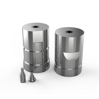 Fabricación de muestras de carburo de tungsteno para el acoplamiento de las bolas y los tornillos.