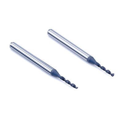 3.175mm Cortadores de fresado de carburo sólido para el mecanizado de placa de PCB y placa de circuito con flauta espiral doble