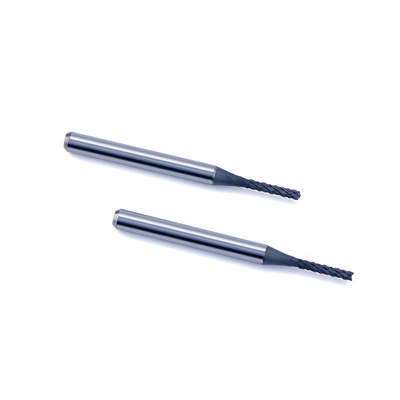 3.175mm Cortadores de fresado de carburo sólido para el mecanizado de placa de PCB y placa de circuito con flauta espiral doble