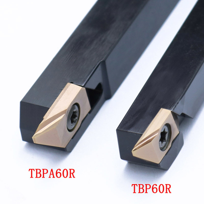 Insertos de torneado de carburo TBP60R personalizables para mecanizado de metales de precisión