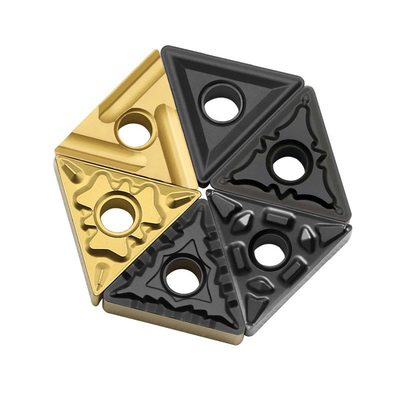 Insertos de torneado de carburo TNMG160404-43 con rompevirutas para operaciones de torno CNC y mecanizado