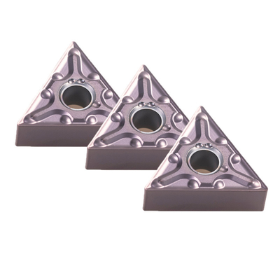 Insertos de torneado de carburo TNMG160408-MA de precisión para operaciones de corte de torneado externo en máquina de torno CNC