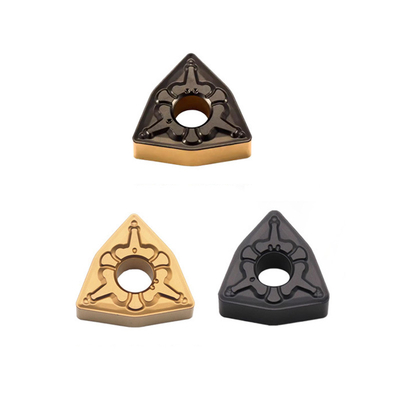 WNMG080404-TM Insertores de torneado de carburo CNC indexables sustituibles para aleaciones de alta temperatura y materiales no ferrosos