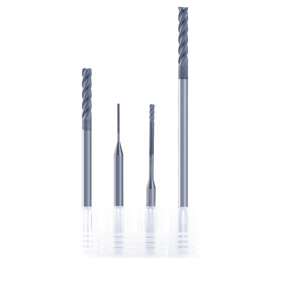 Molino para el mecanizado de grafito de carburo de cara plana recubierto de diamantes