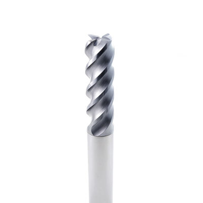 Carbide U-Channel End Mill 4 Flauta AlCrN recubierto para acero suave