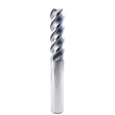 Carbide U-Channel End Mill 4 Flauta AlCrN recubierto para acero suave